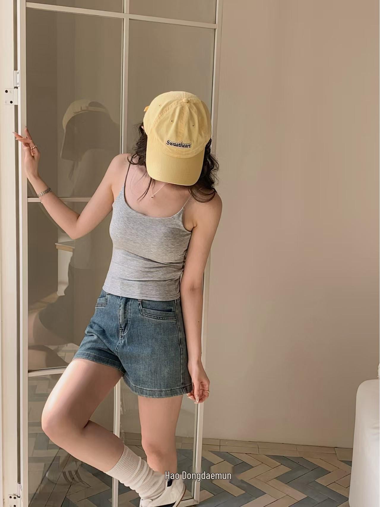 

Warm Ai 8801 Women s Modal Camisole with Bra Pads and Stylish Back Design One Size