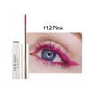 Waterproof Eyelashes Curling Lengthening Makeup Blue Green Red Black White Liquid Lash Extension Color Mascara