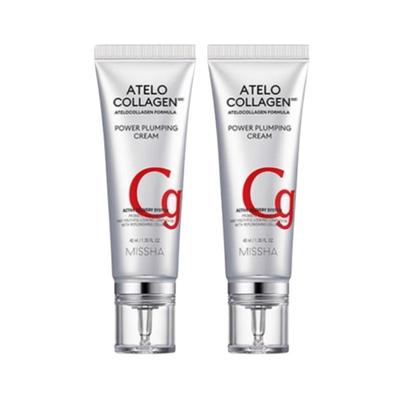 Atelo Collagen 500 Plumping Cream 40ml X2 – Low Molecular Collagen Firming & Hydration Care