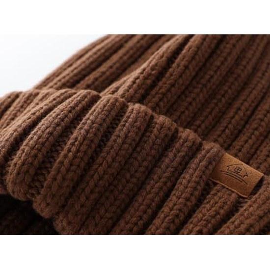 Connectyle Winter Knit Hat Beanie Mens Cap Stretchy Warm Unisex