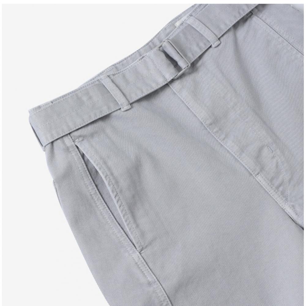 Lemaire Pa326 Ld1036 Bk948 Twist Belted Denim Common Long Pants