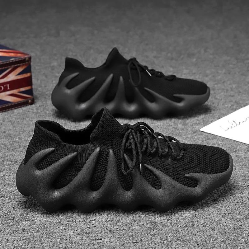 

Putian flying woven coconut shoes women s 2025 summer dad shoes octopus volcano elastic socks shoes sports shoes men s shoes 35