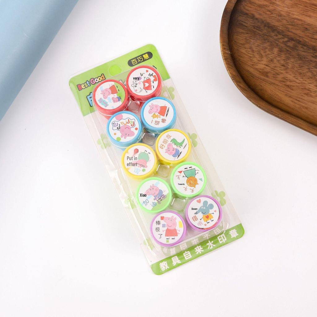 Tampon de Journal Clair Créatif Langlang Mountain Petit Monstre & Esprit Cochon Crapaud - Prix pour Enfants