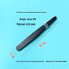 High-Quality Stainless Steel Black Eyebrow Tweezers Set for Multi-Purpose Hair Removal.