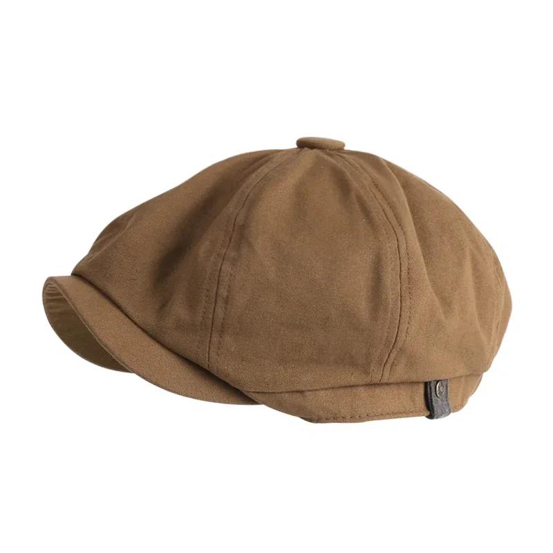 XXXXL62cm Big Size New Newsboy Caps for Men Spring Summer Fashion Retro Cotton Painter Hat Comfortable and Casual Outdoor Berets