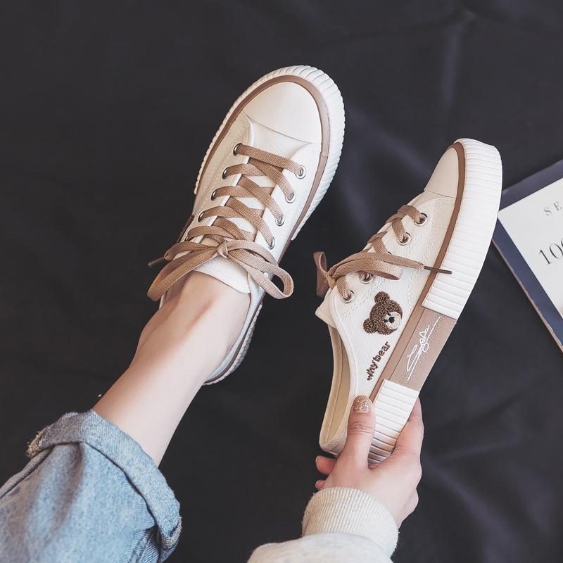 

Милые парусиновые туфли Женские дышащие кроссовки Бренд Спортивная обувь для женщины Повседневная вулканизированная обувь Балетки Высокие Mujer 35