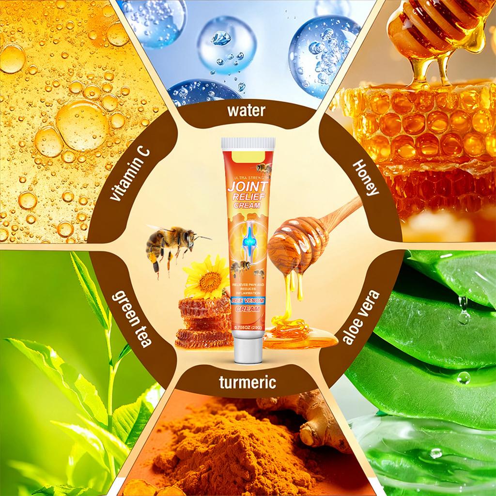 Bee Joint Care Cream 20g Shoulder, Neck, Knee, Wrist Muscle And Joint Massage Cream