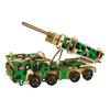 Children's 3D Wooden Military Tank Jigsaw Puzzle Model Toy