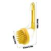 Dog Washing Brush - Pet Bath Scrubber for Small Dogs and Cats Reusable Grooming Tool for Short and Long Hair