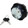 RD411-51122 Fuel Tank Cap With 2 Keys Compatible with Kubota Skid Steer Loader SVL75 SVL75-2 SVL90-2 SVL95-2 KX040-4 KX057-4 KX121-3S U35