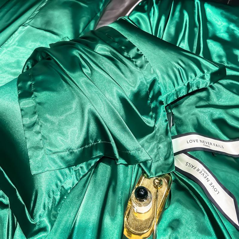 

Наволочка из искусственного шелка сатина - Роскошное постельное белье из ледяного шелка 48*74cm (1 piece)