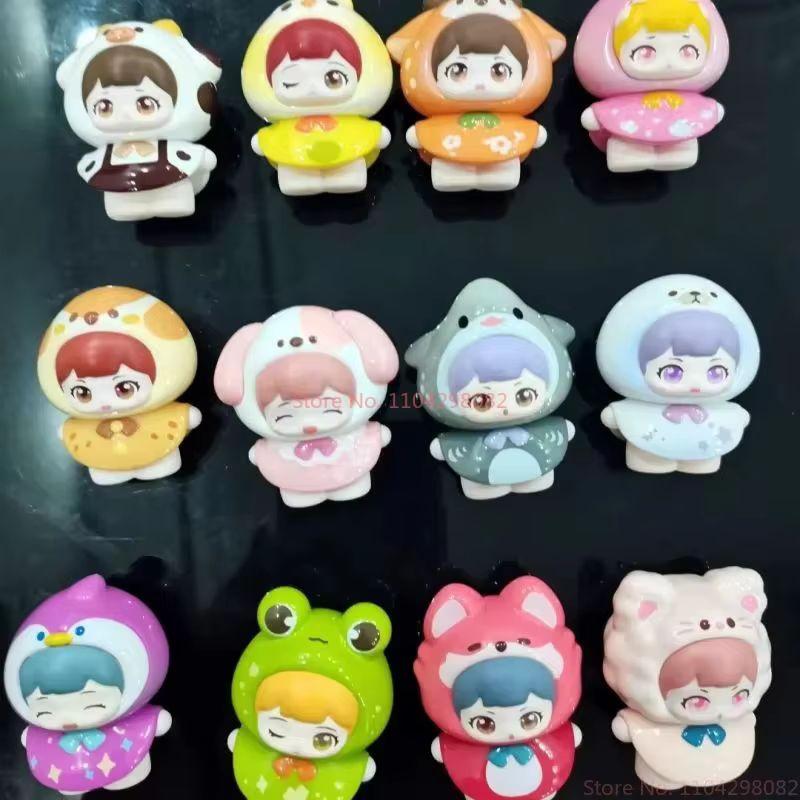 Huahua Kindergarten Cute Grain Animal Surprise Boxs Trendy Collectible Desktop Decoration Birthday Gifts Toys