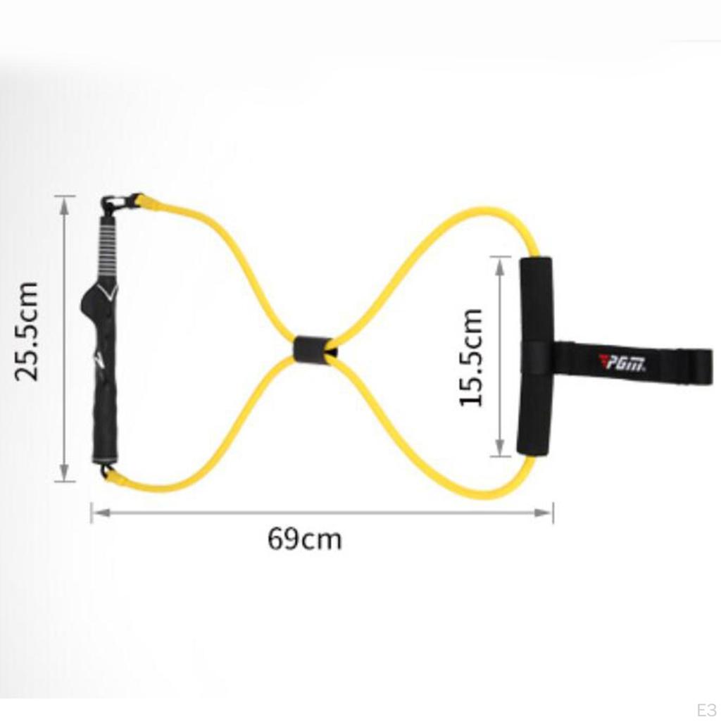 Exerciser Resistance Bands Golf Swing Training Aid Guide Tool - Sports