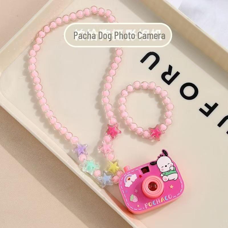 

Детское ожерелье с проекционной камерой и светящейся подсветкой – симпатичная бисерная игрушка для маленьких девочек, идеальный подарок на день рождения