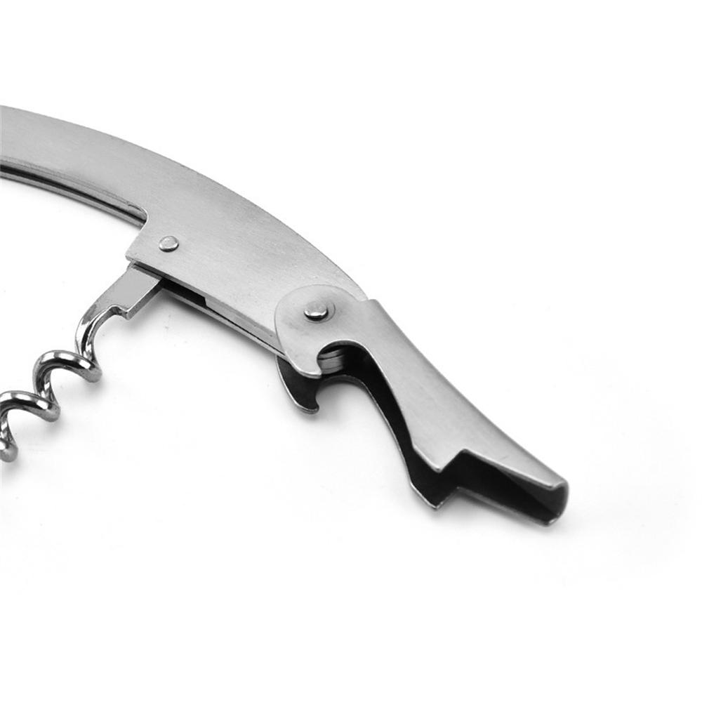 10pcs Stainless Steel Waiters Corkscrew with Foil Cutter 6