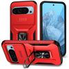 For Google Pixel 9/Pixel 9 Pro Kickstand Case TPU+PC Phone Cover Support Magnetic Car Mount