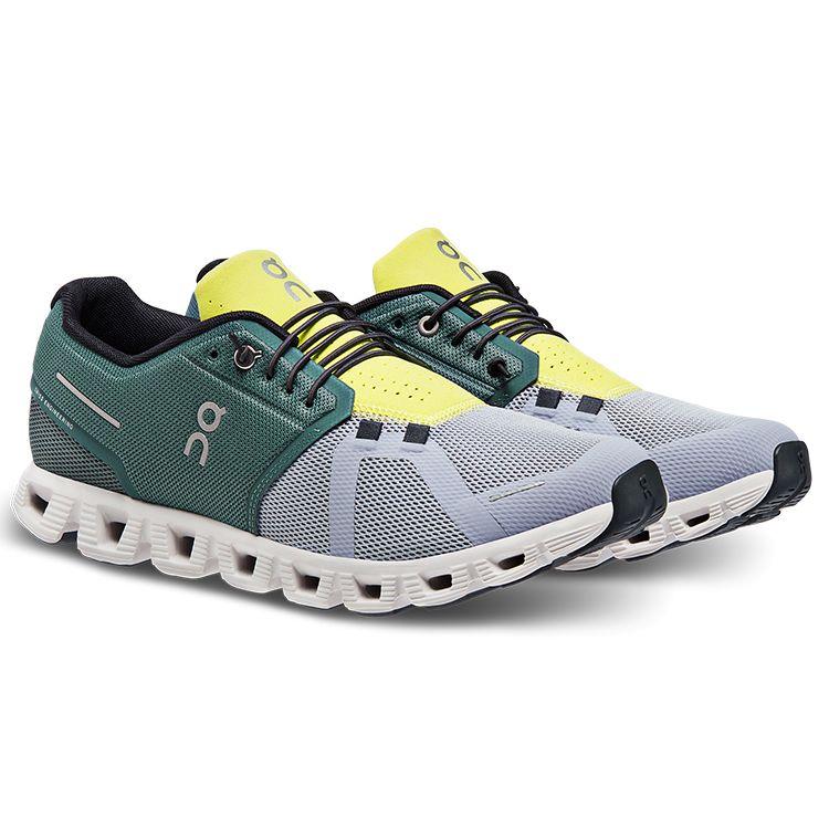 ON Cloud 5 Olive Alloy Men Sneakers Green 59.98364