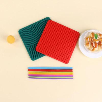 Children's Silicone Sensory Activity Board - Creative Twist & Focus Training Toy