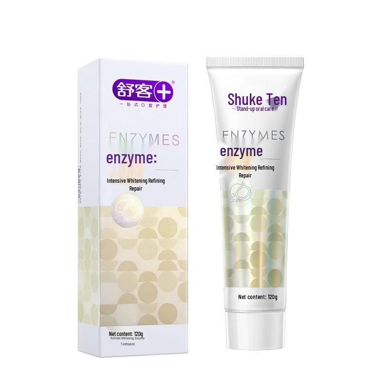 

Освежающая отбеливающая зубная паста Shuke с кокосовыми энзимами