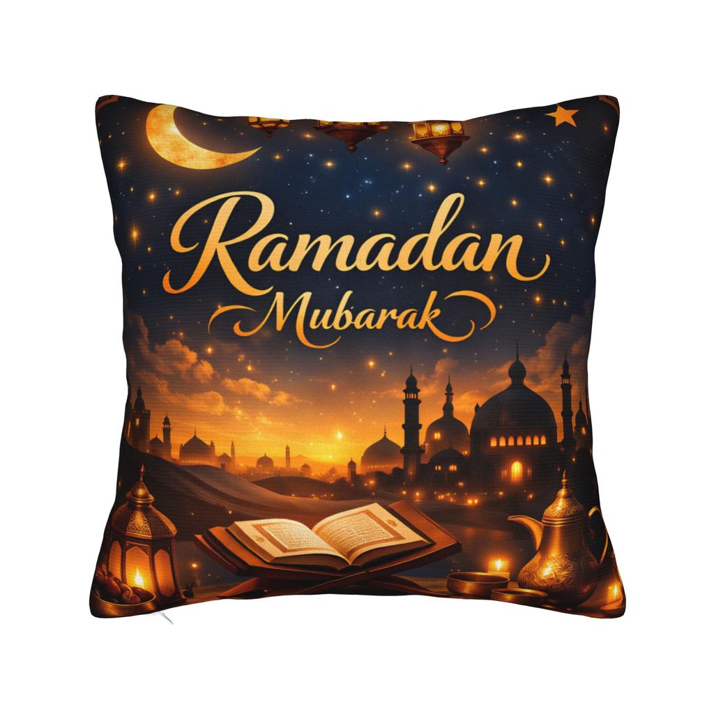 Ramadan Lantern Pillow Cover Fashion Pillow Case For Sofa Car Home Decor Soft Cushion Cover Gift