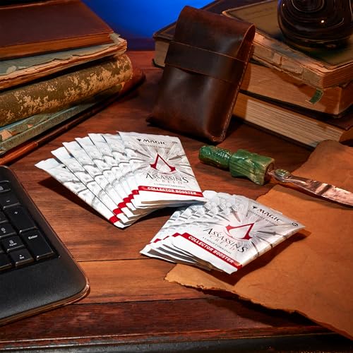 Magic: The Gathering - Assassin's Creed Collector Booster Box | 12 Collector Boosters (10 Cards per Pack)