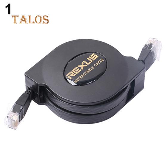 

6.6/4.9/3.3 Фути Кабель-патч Cat 7 Cat 6 з крученою парою для мережі Ethernet, висувні комп ютерні гаджети Black 2 m Cat 6