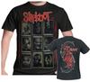 Slipknot T Shirt New Masks Black Official New