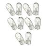 10pcs Car T10 Halogen 3W 194 158 Wedges 12V Car Trument Reading Lights Car Panel Decorative Lights Auto Lamp Accessories