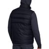 Under Armour Daunenwesten Herren Schwarz Stehkragen Moderat (Unisex) Daunenwesten 1342703 001