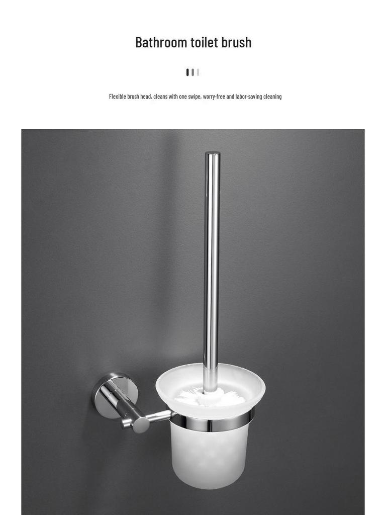 Stainless Steel Wall-Mounted Towel Rack with Storage Shelf, Punch-Free Installation