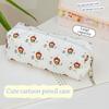 Gourmet Stationery Bag Large Capacity Pencil Case Cute Stationery Organizer  for School Office