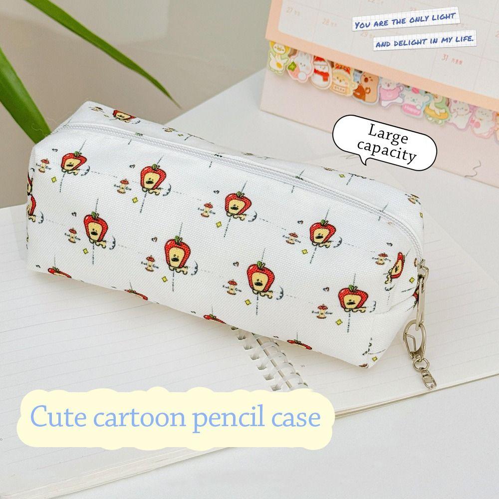 Gourmet Stationery Bag Large Capacity Pencil Case Cute Stationery Organizer  for School Office
