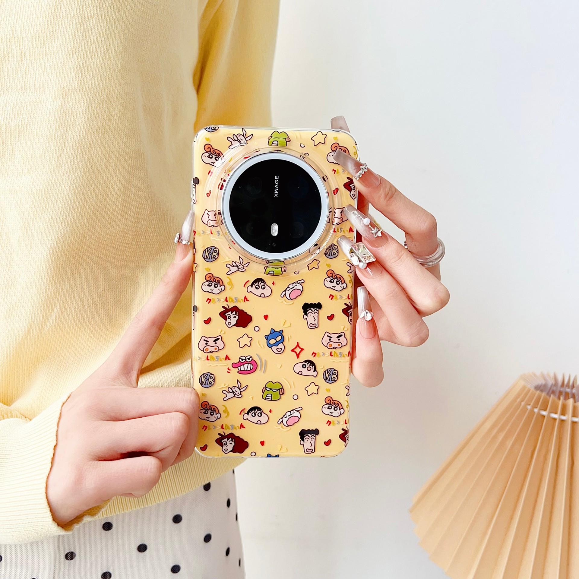

Stylish Crayon Shin-chan Cartoon Phone Case for Pura70Ultra/70Pro - High-End Niche Design Huawei Pura 70