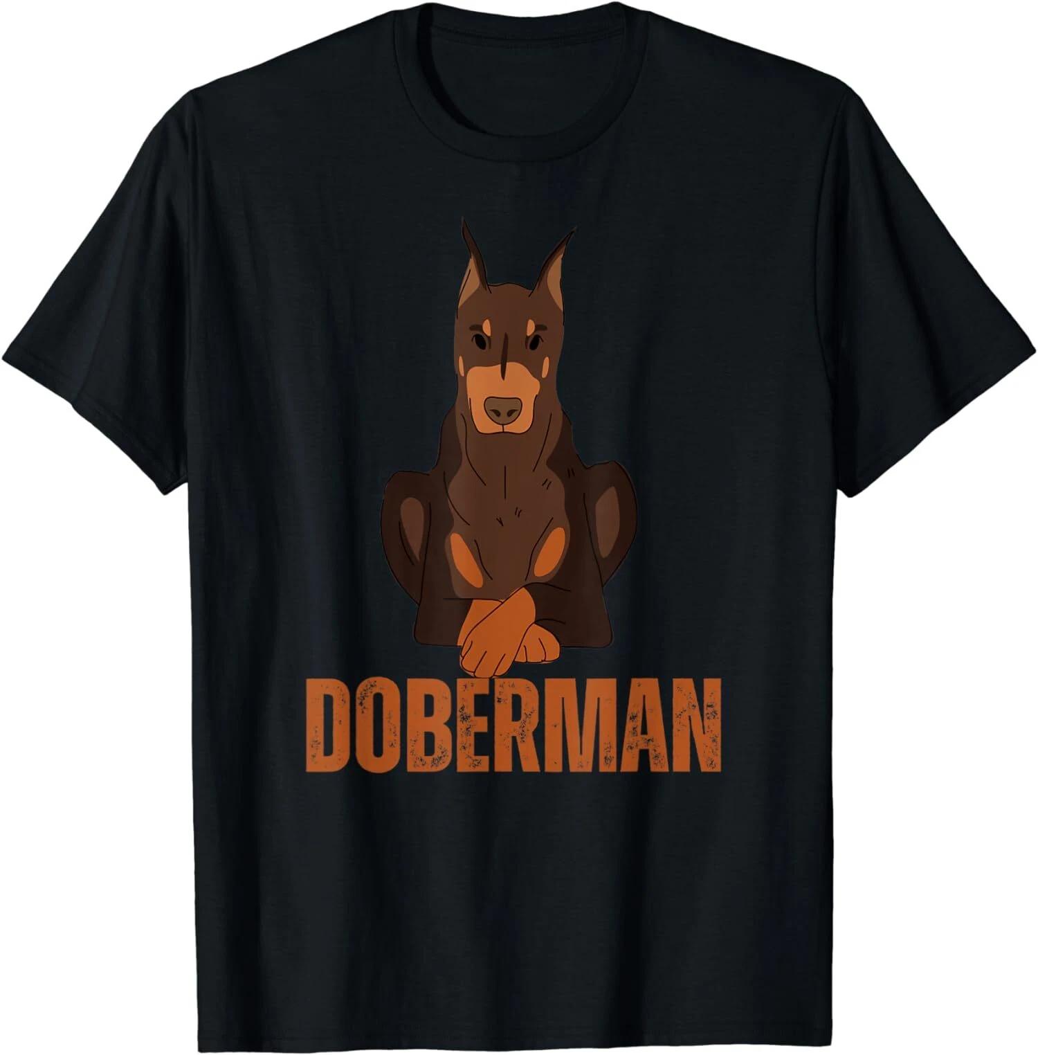 Doberman Pinscher Dog Lovers, Dog Owner T-Shirt XL