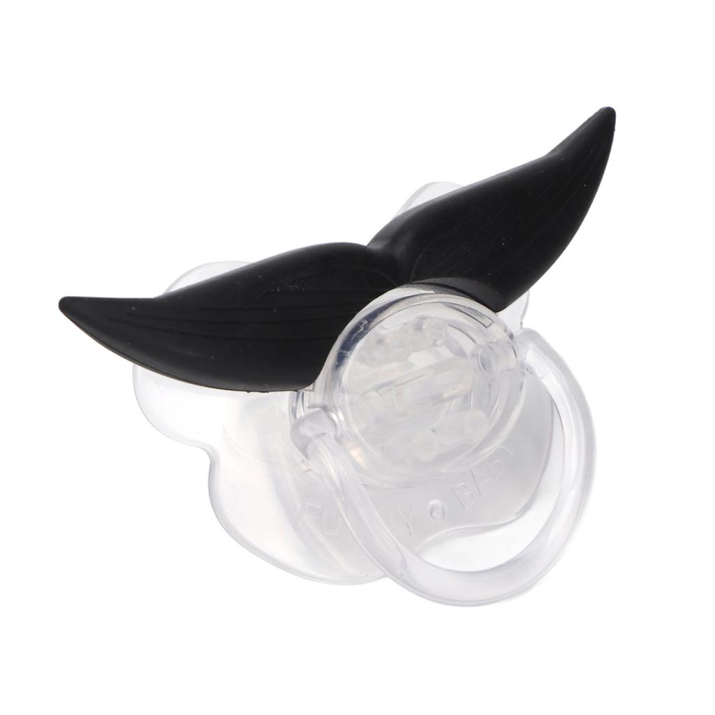 Baby Beard Pacifier Safe Practical Portable Baby Funny Mustache Pacifier for Living Room Nursery