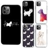 West Highland Terrier Westie Hülle Für iPhone 11 12 Pro Max 13 mini SE 2020 6S 8 7 Plus X XR XS Max Rückabdeckung Schale