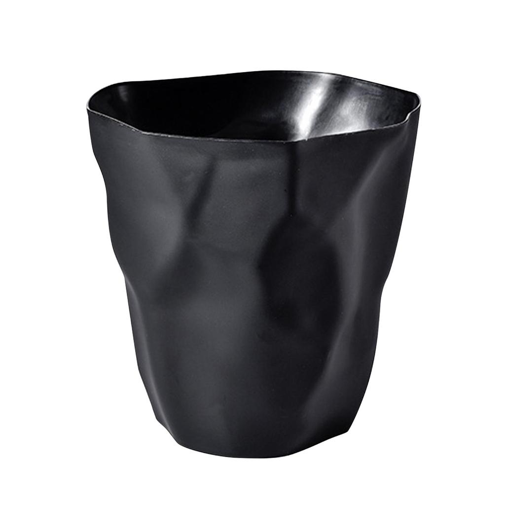 Trash Can Dust Bin Household without Lid Minimalist Wastebasket Garbage Bin for Laundry Kitchen Toilet Indoor Living Room