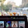 Cute Puppy Car Ornament Figure for Center Console Display
