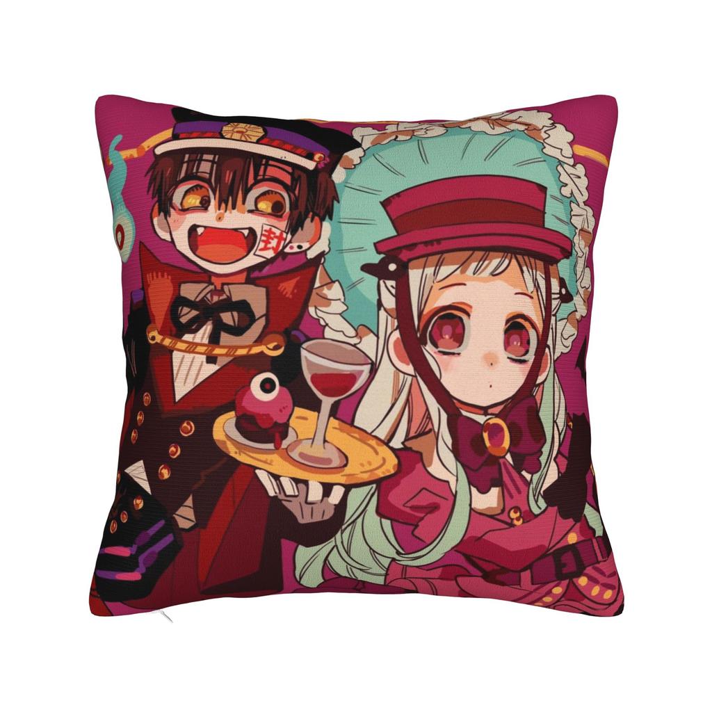 TBHK Manga Square Pillow Covers Polyester Home Hanakoo Nene Yashiro Cushion Cover Cool Home Decoration Throw Pillow Case 40*40
