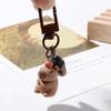 Resin Capybara Phone Pendant Trinket Capybara Car Key Ring Kapibala Key Chain  Couple Friend Family