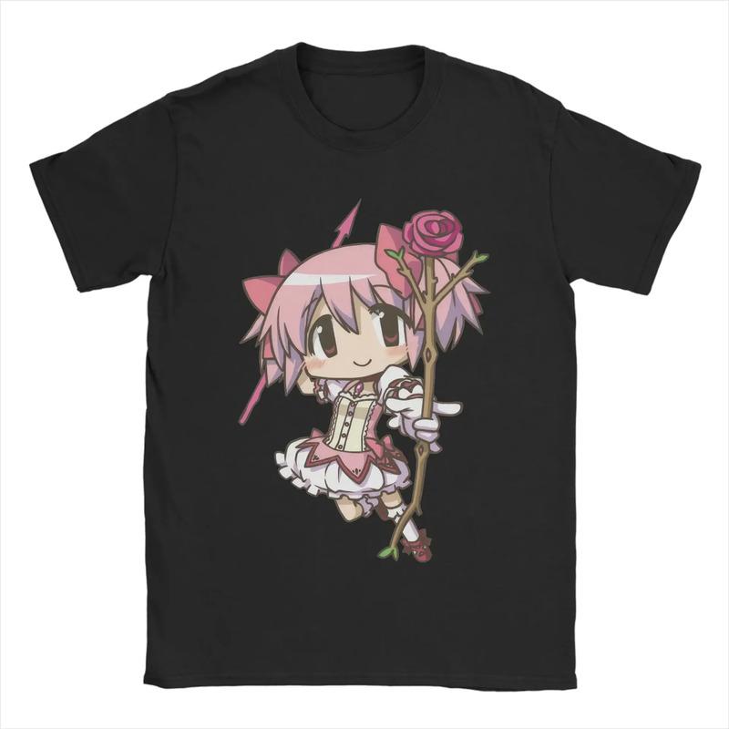 Camiseta Mahou Shoujo Madoka Para Hombre, Camiseta Novedosa S