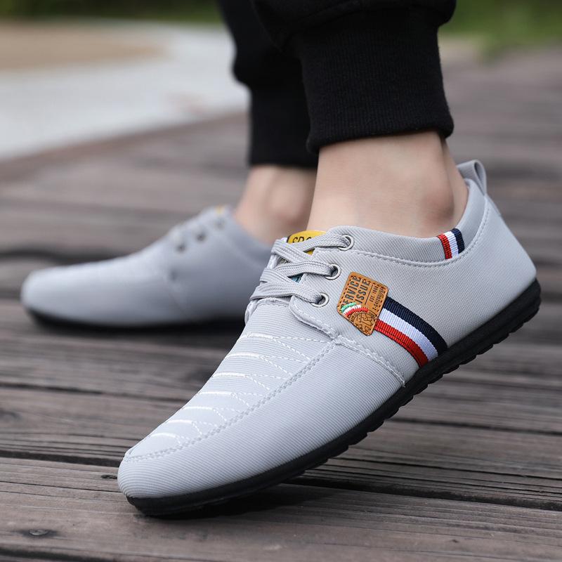 Große Größe Doudou Schuhe atmungsaktive Canvas Schuhe neue niedrige lässige Schuhe
