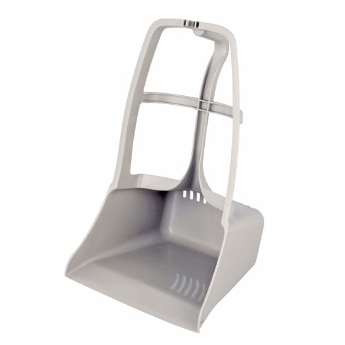 Azuma Industrial Gravel Sorting Cross-Shaped Dustpan, Separates Gravel and Leaves, Lightweight and Rust-Resistant Resin Dustpan, Width 33.5cm, Total L