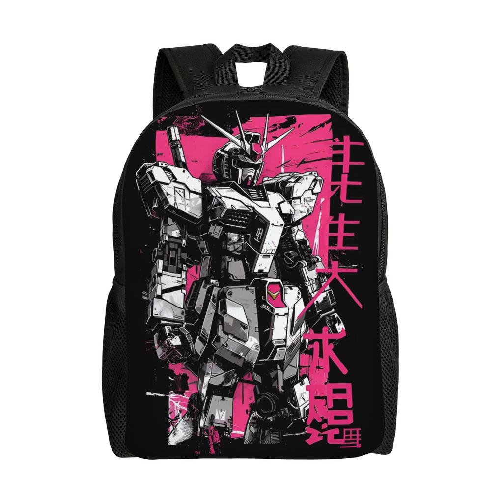 Personalized Gundams Backpacks Men Women Casual Bookbag for School College Anime Bags
