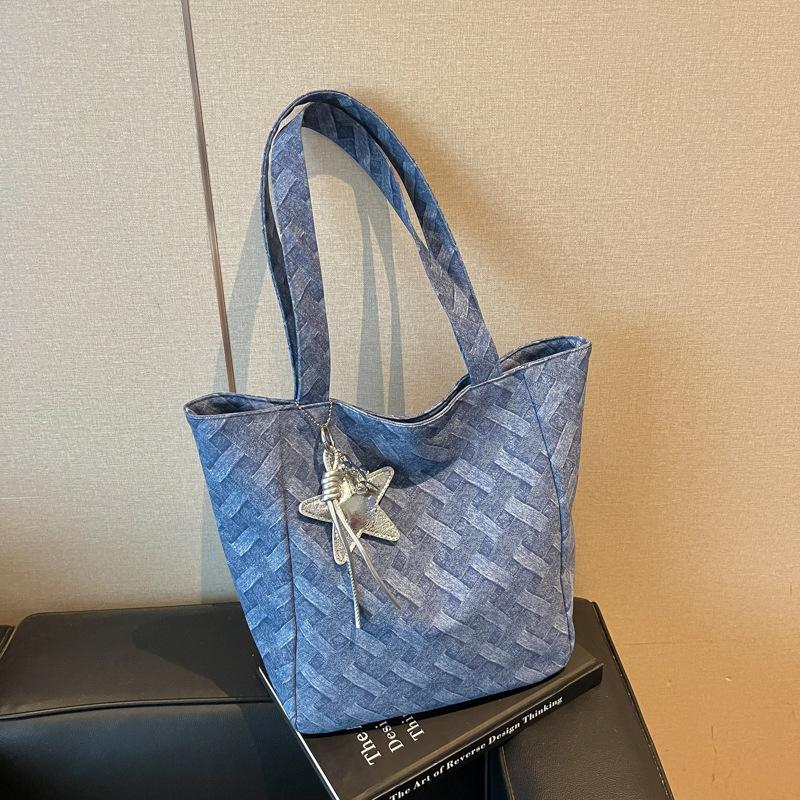 New Texture Niche Versatile Light Luxury Commuter Bag Women'S Large-Capacity Mommy Bag Korean Version Fashion Shoulder Bag