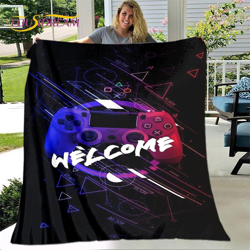 Frohe Weihnachten Neujahr Cartoon-Decke, Flanelldecke, Überwurfdecke, weiche warme Decke für Wohnzimmer, Schlafzimmer, Betten, Sofa, Geschenk