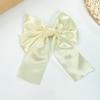 New Large Satin Layered Bows Hair Clip Ribbon Silky Bowknot Hairpin Barrettes Hair Accessories for Women Girl