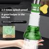Universal Faucet Spray Head Extender with Anti Splash Nozzle Rotating Telescopic Water Saving Aerator
