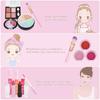AstarX 23-Piece Makeup Toy Set for Kids, Realistic Washable Cosmetics, Safe and Non-Toxic, Beauty Set for Parties, Games, Halloween, Christmas, and