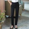 Women's High-Waist Straight-Leg Suit Pants